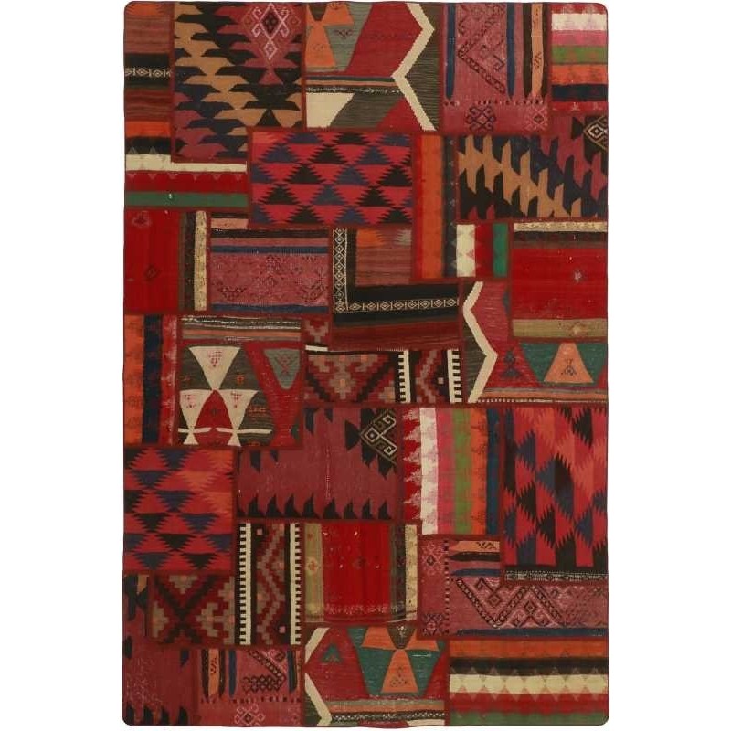 tappeto persia tekkeh kelim cm 159x233 