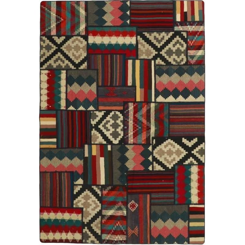 tappeto persia tekkeh kelim cm 157x232 