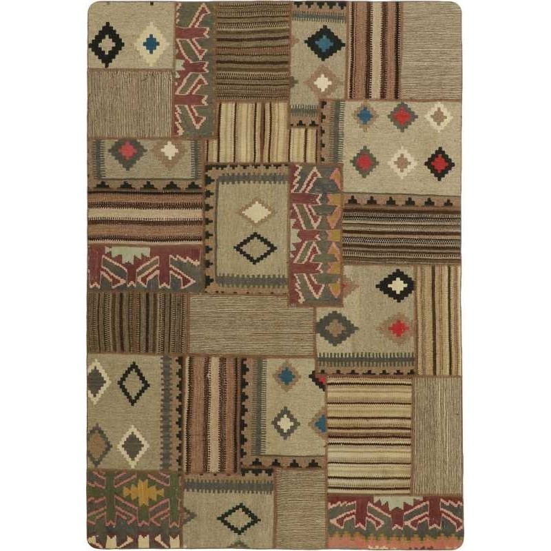 tappeto persia tekkeh kelim cm 159x233 