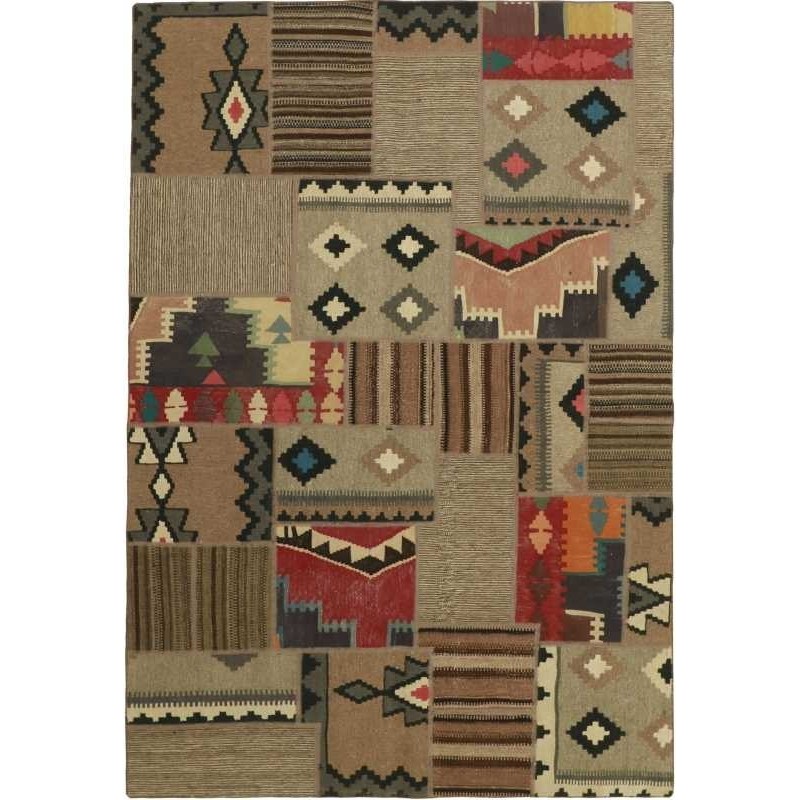 tappeto persia tekkeh kelim cm 159x232 