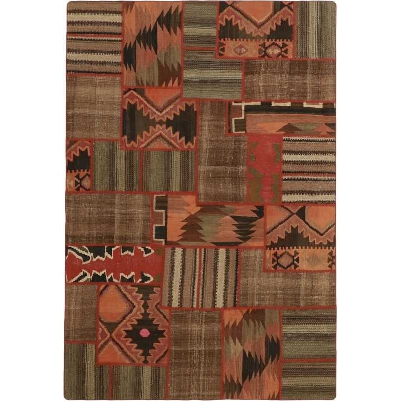 tappeto persia tekkeh kelim cm 158x232 