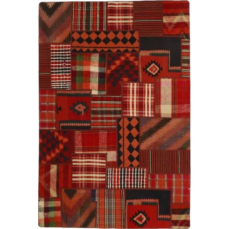 tappeto persia tekkeh kelim cm 157x230 