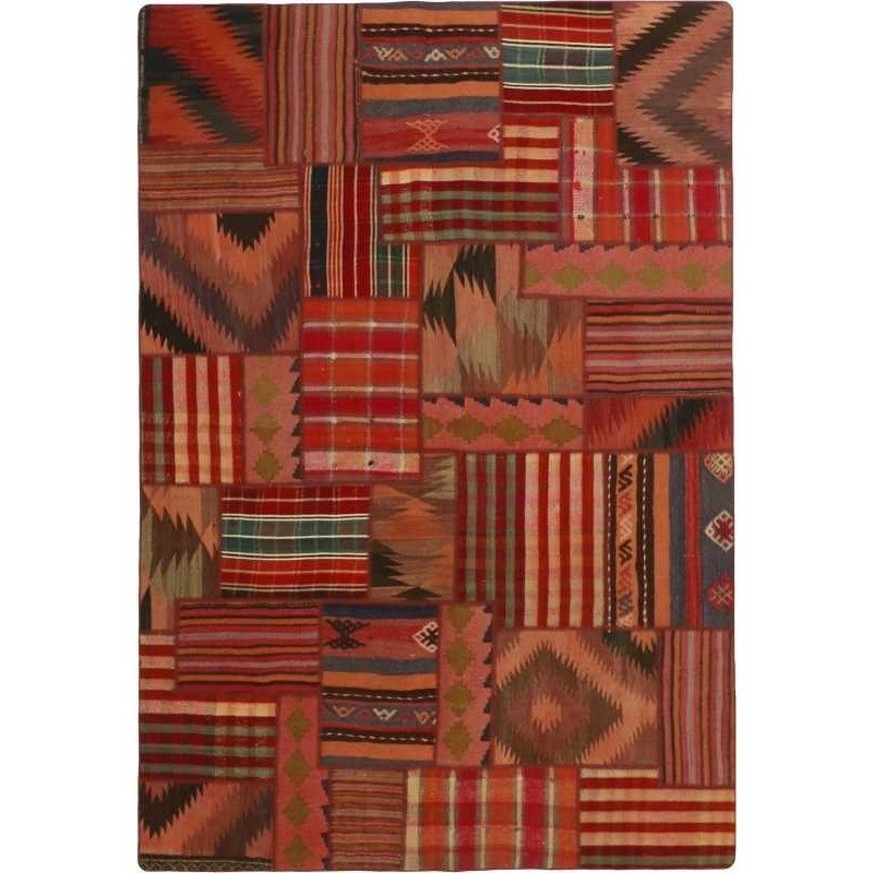 tappeto persia tekkeh kelim cm 158x231 