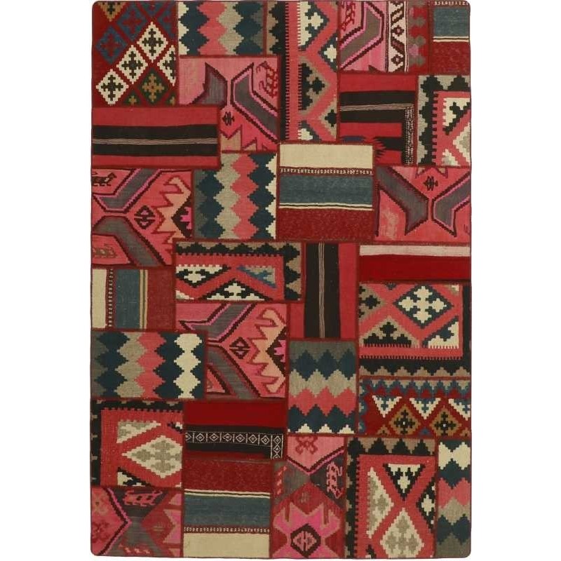 tappeto persia tekkeh kelim cm 157x232 