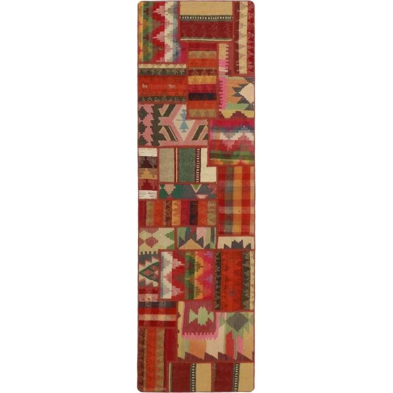 tappeto persia tekkeh kelim cm 71x253 