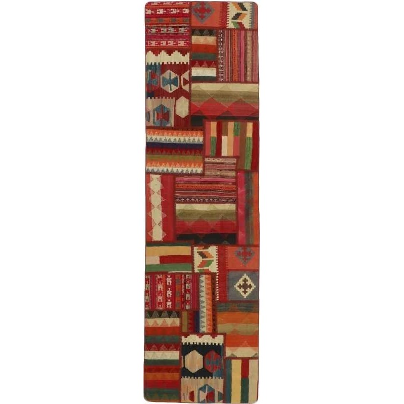 tappeto persia tekkeh kelim cm 70x252 