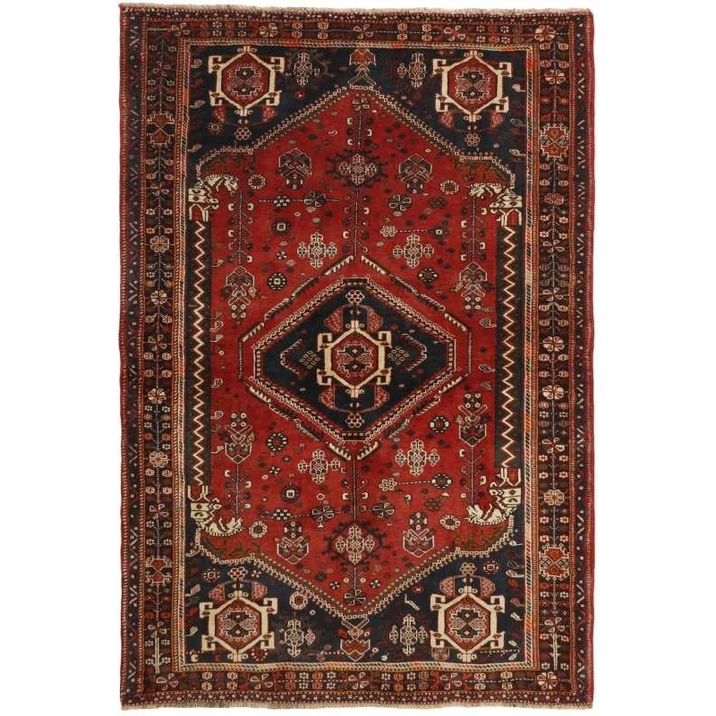tappeto persia kashghai cm 140x203 