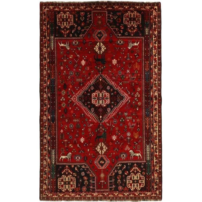 tappeto persia kashghai cm 172x273 