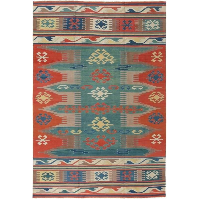 tappeto persia kelim old cm 196x288