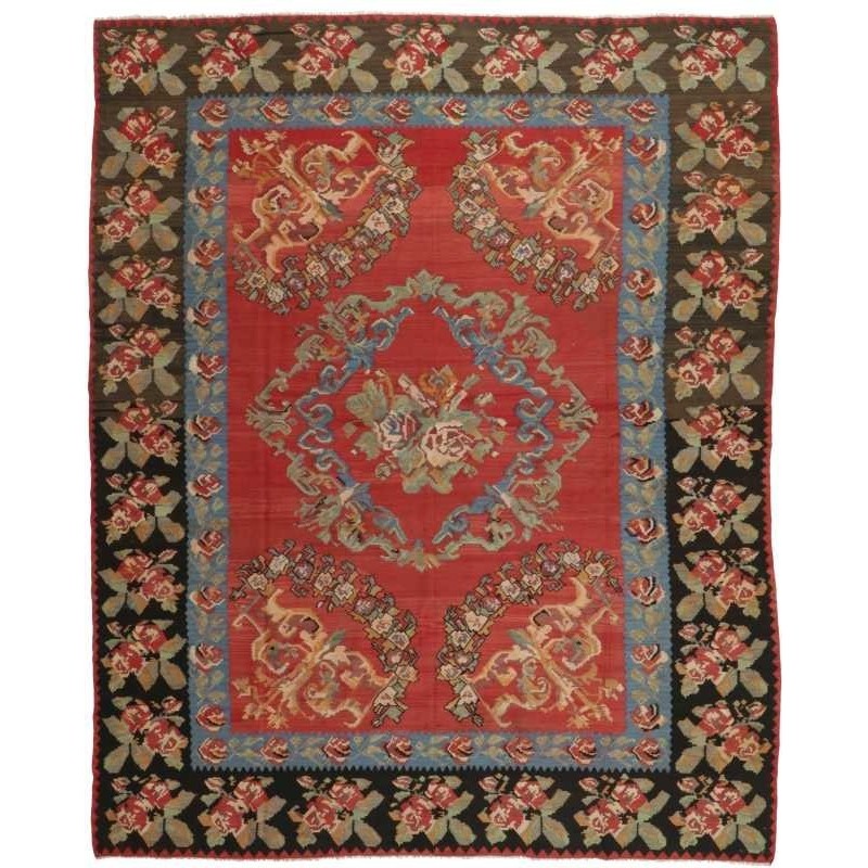 tappeto persia kelim old fine cm 270x326