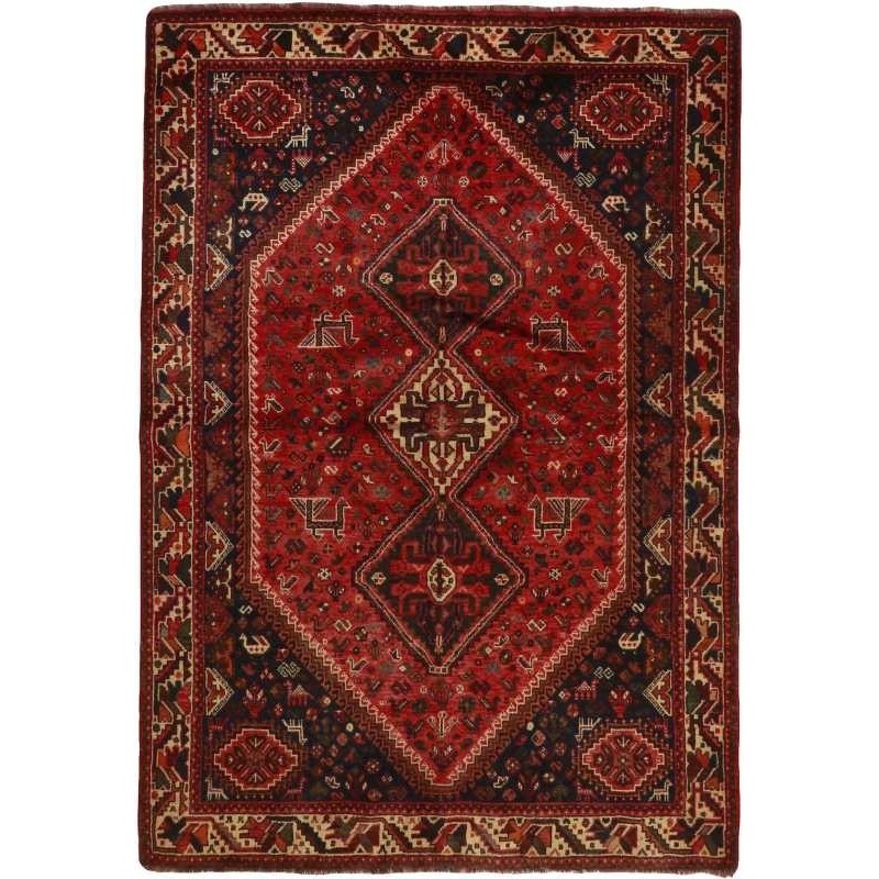 tappeto persia kashghai cm 168x241
