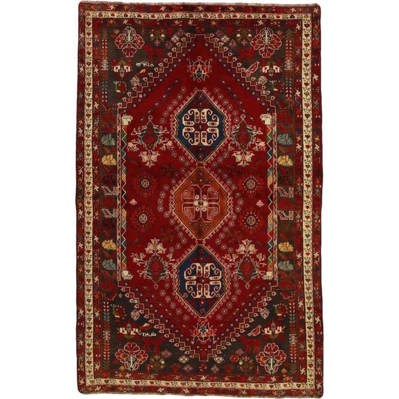 tappeto persia kashghai cm 163x262