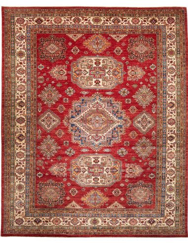 Kazak Fine Pakistan terra di siena e salmone scuro 257x316
