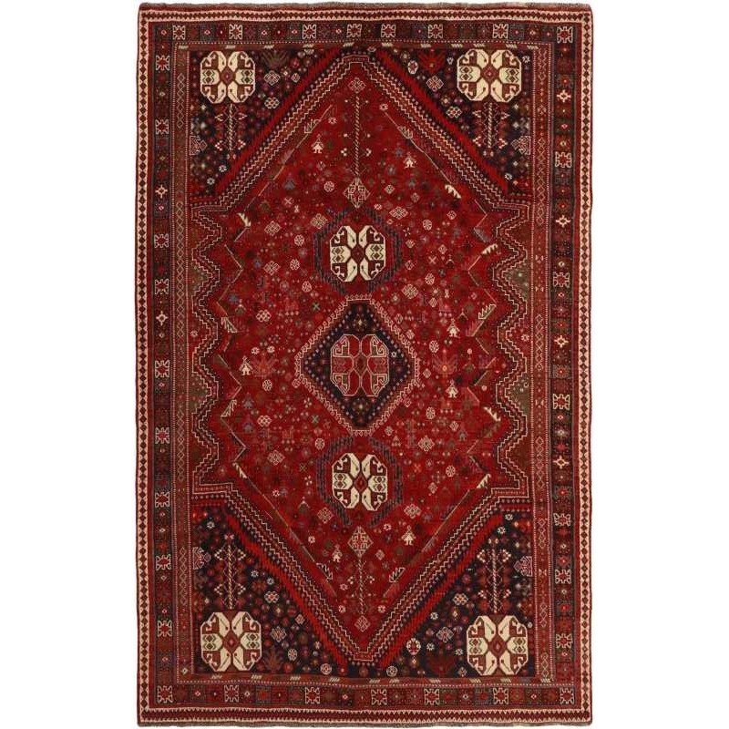tappeto persia kashghai cm 183x281