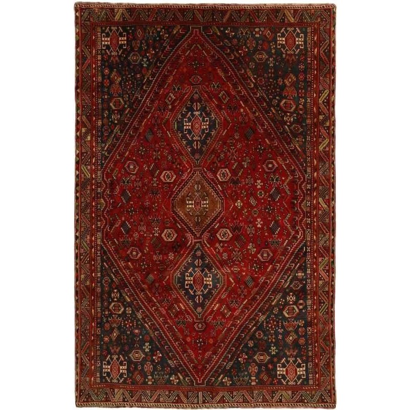 tappeto persia kashghai cm 191x283
