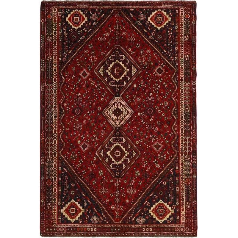 tappeto persia kashghai cm 195x284