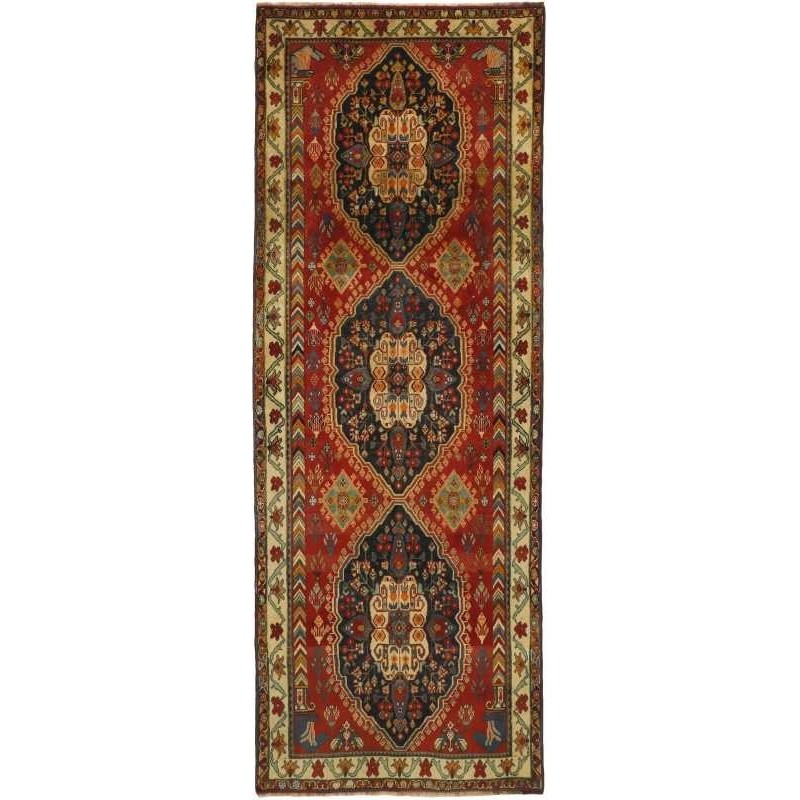 tappeto persia kashghai cm 104x286
