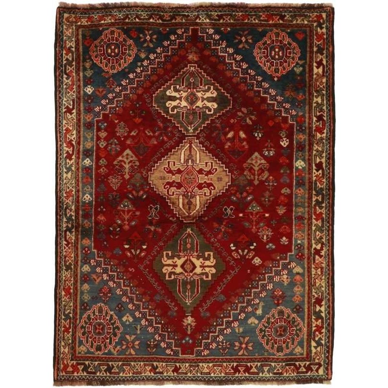tappeto persia kashghai cm 110x150