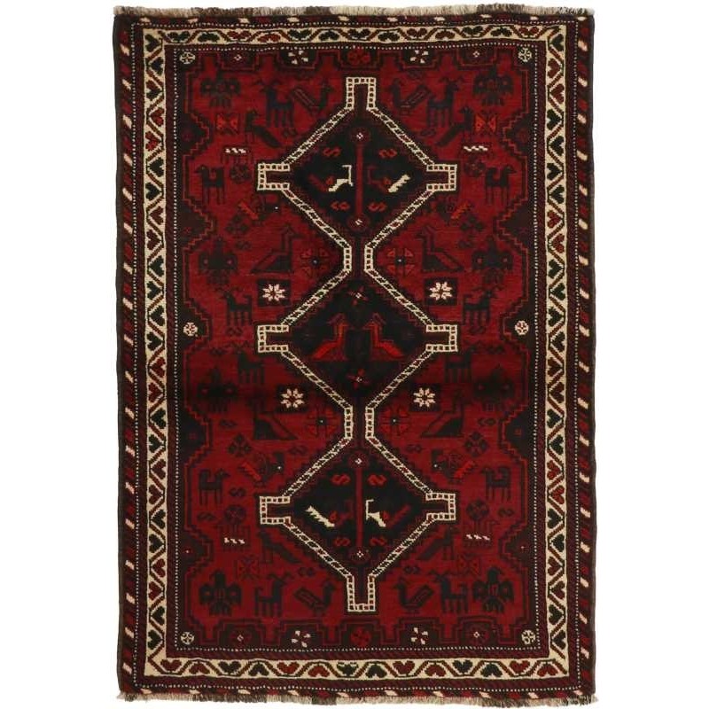 tappeto persia kashghai cm 108x155