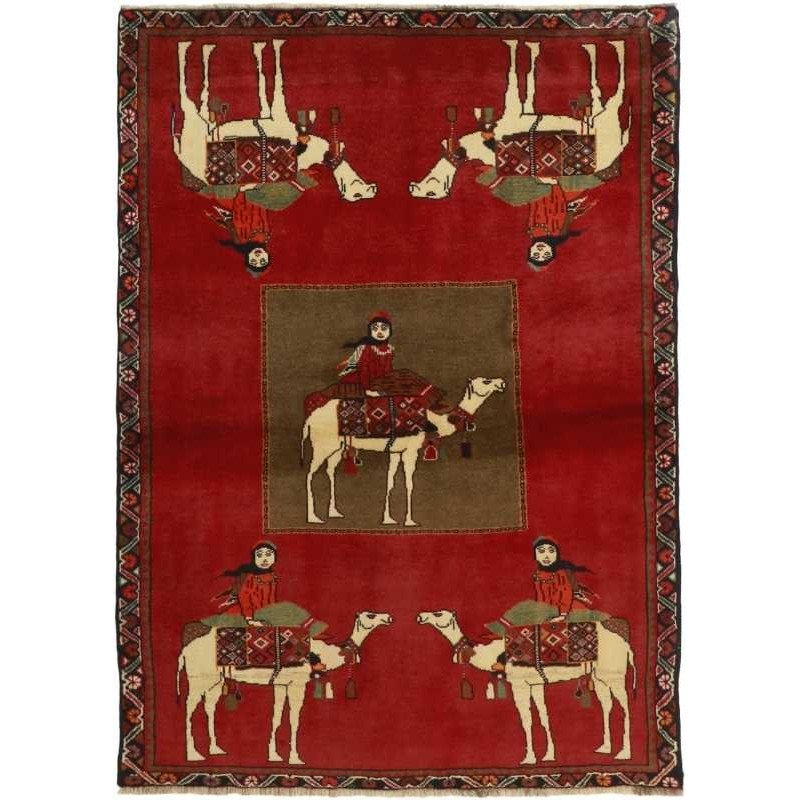 tappeto persia kashghai cm 105x148