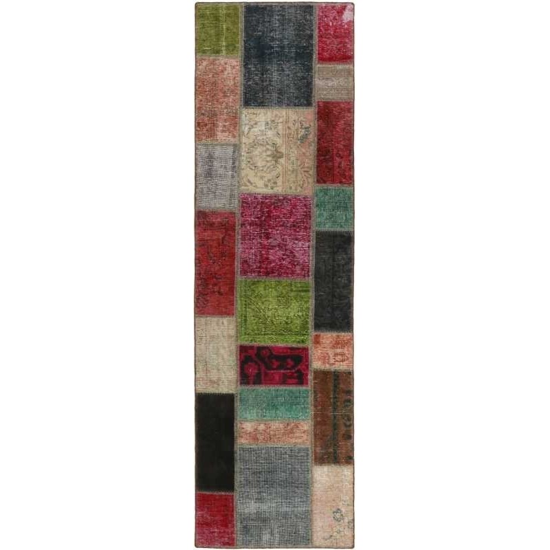 tappeto persia vintage patchwork cm 71x250
