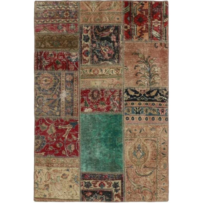 tappeto persia vintage patchwork cm 102x151