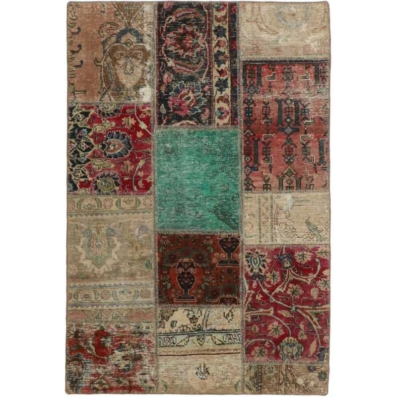 tappeto persia vintage patchwork cm 101x152