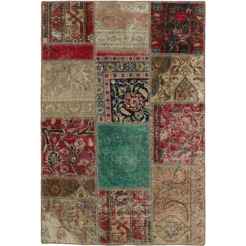 tappeto persia vintage patchwork cm 100x150