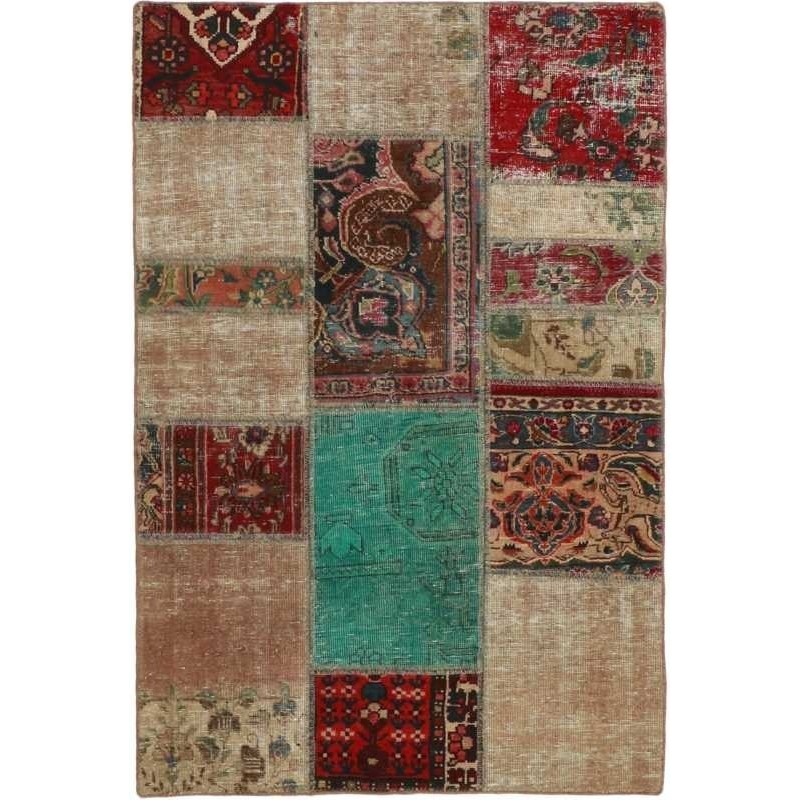 tappeto persia vintage patchwork cm 101x151