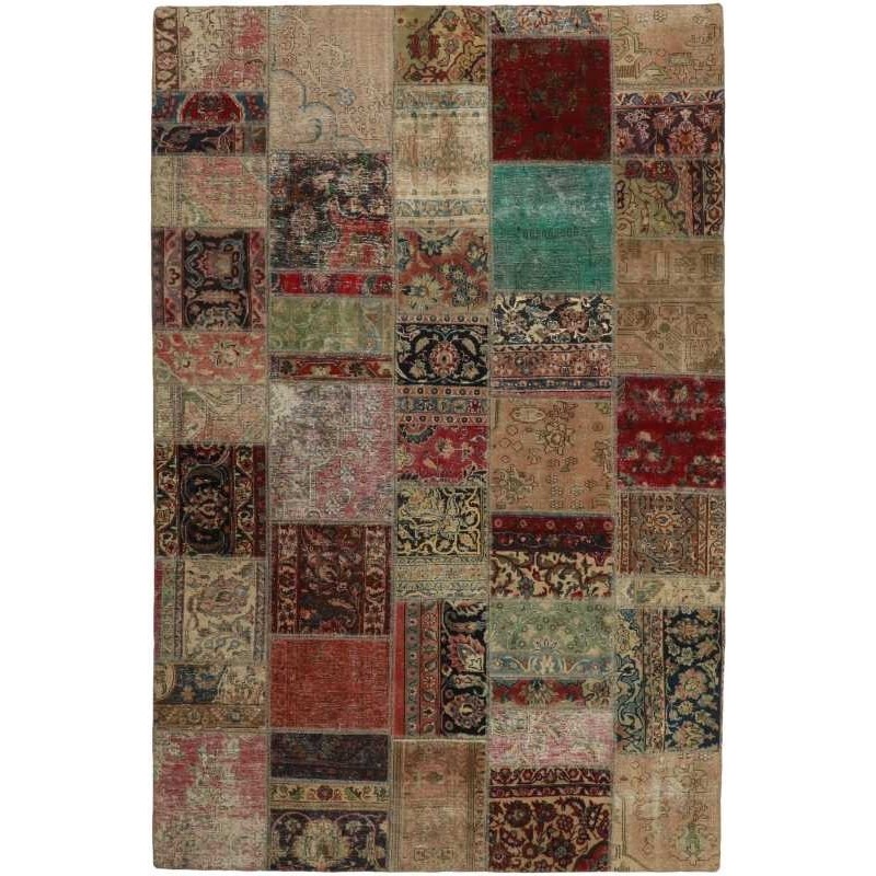 tappeto persia vintage patchwork cm 200x300