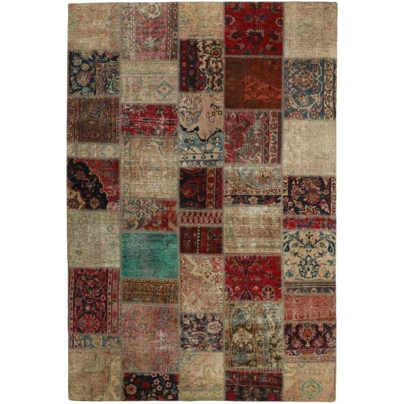 tappeto persia vintage patchwork cm 200x295