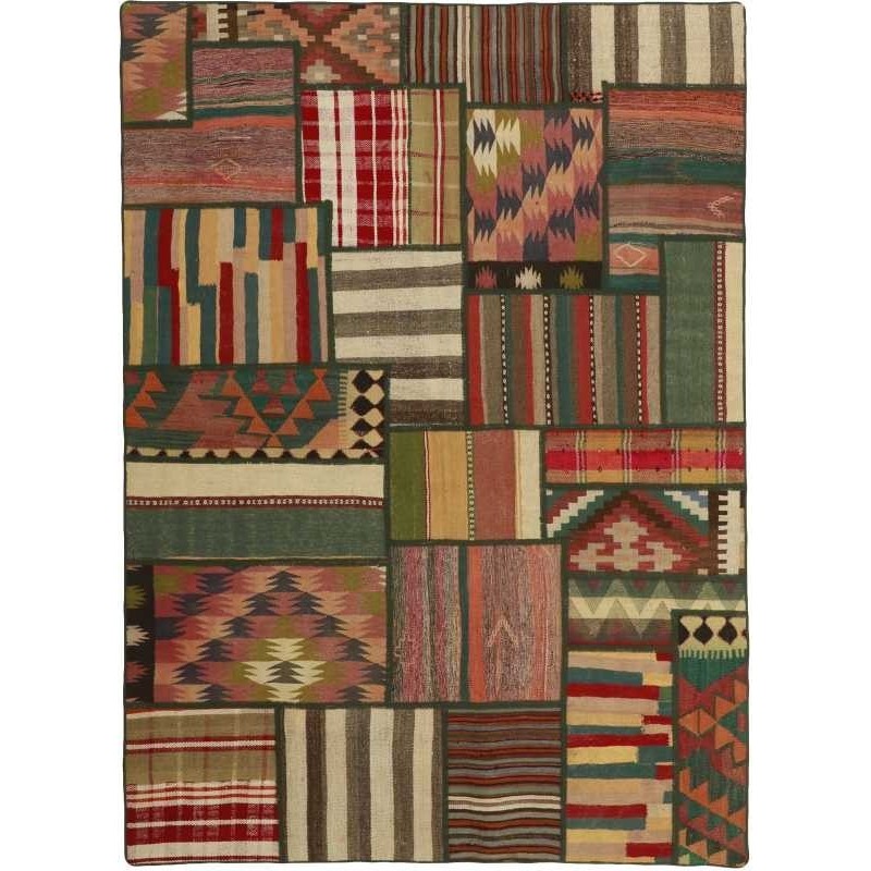 tappeto persia tekkeh kelim cm 161x226