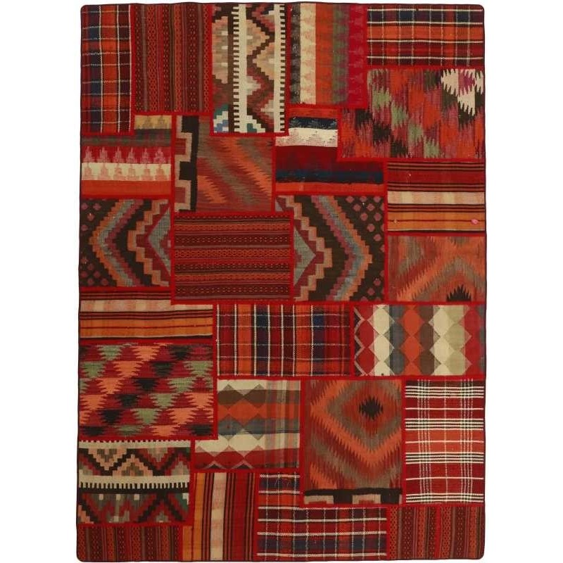 tappeto persia tekkeh kelim cm 161x230