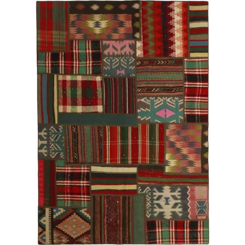 tappeto persia tekkeh kelim cm 161x230