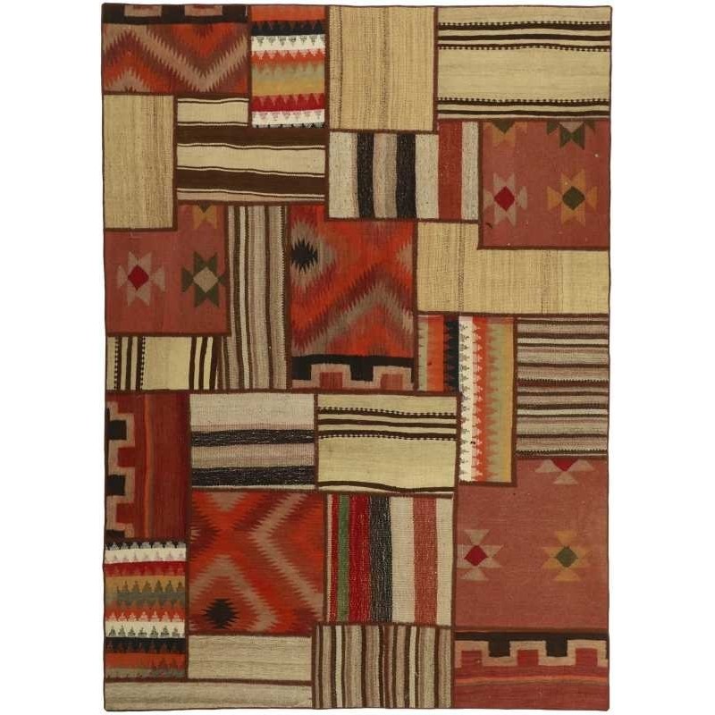 tappeto persia tekkeh kelim cm 161x231