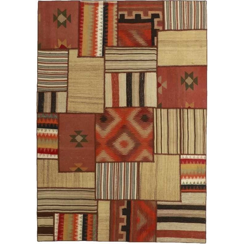 tappeto persia tekkeh kelim cm 162x231