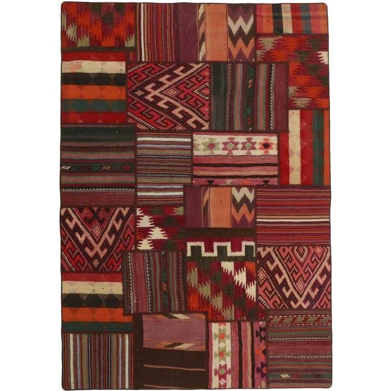 tappeto persia tekkeh kelim cm 162x230