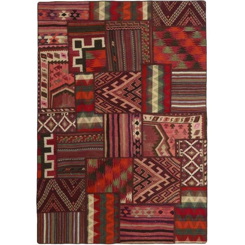 tappeto persia tekkeh kelim cm 161x233