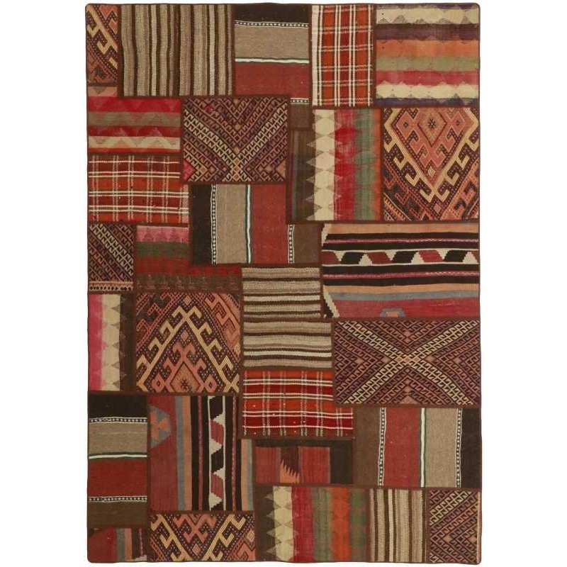 tappeto persia tekkeh kelim cm 161x231