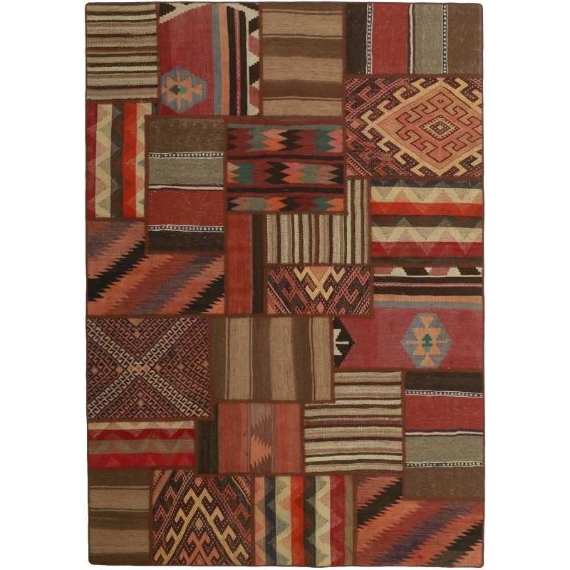 tappeto persia tekkeh kelim cm 162x231