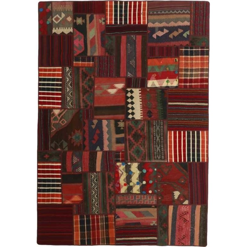tappeto persia tekkeh kelim cm 161x231