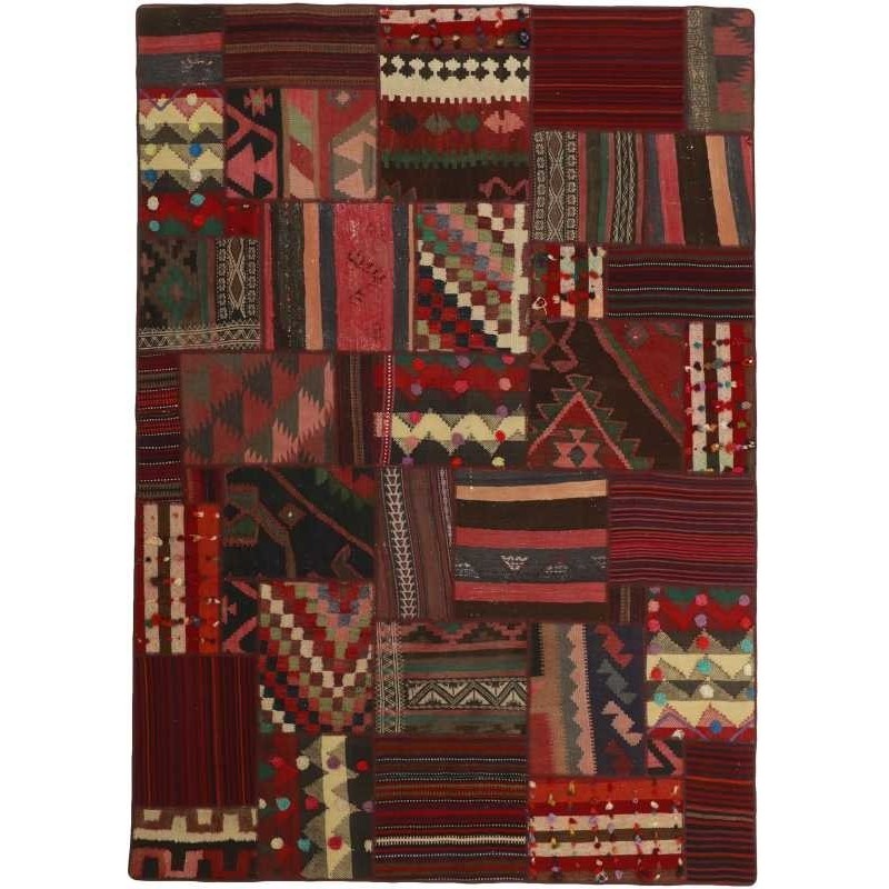 tappeto persia tekkeh kelim cm 161x231