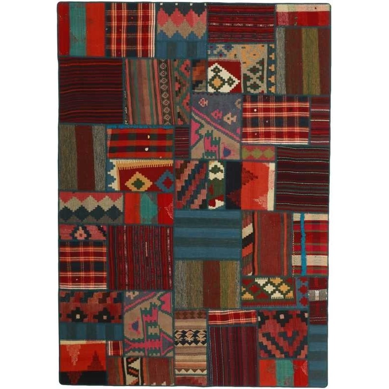 tappeto persia tekkeh kelim cm 161x231