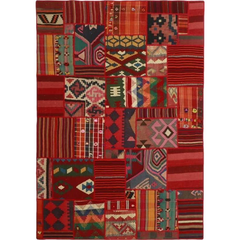 tappeto persia tekkeh kelim cm 161x231