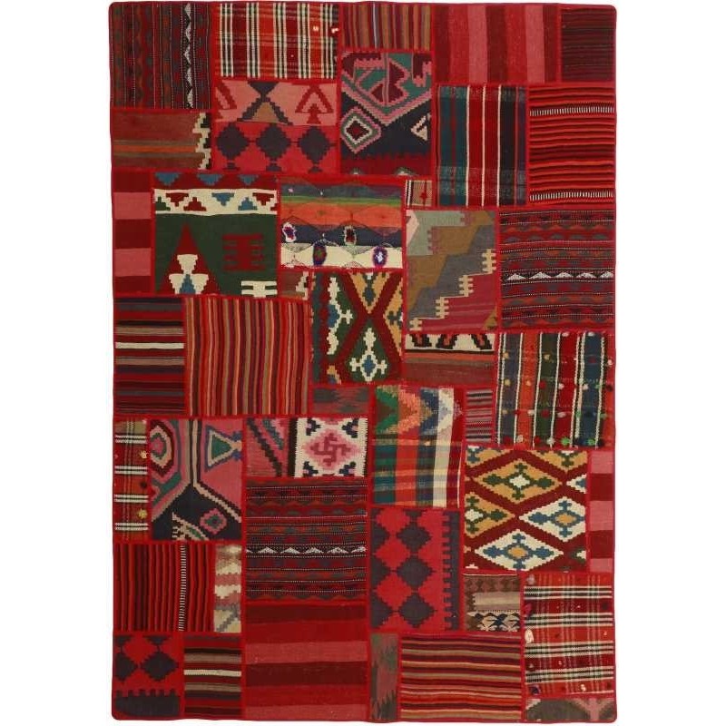 tappeto persia tekkeh kelim cm 161x231
