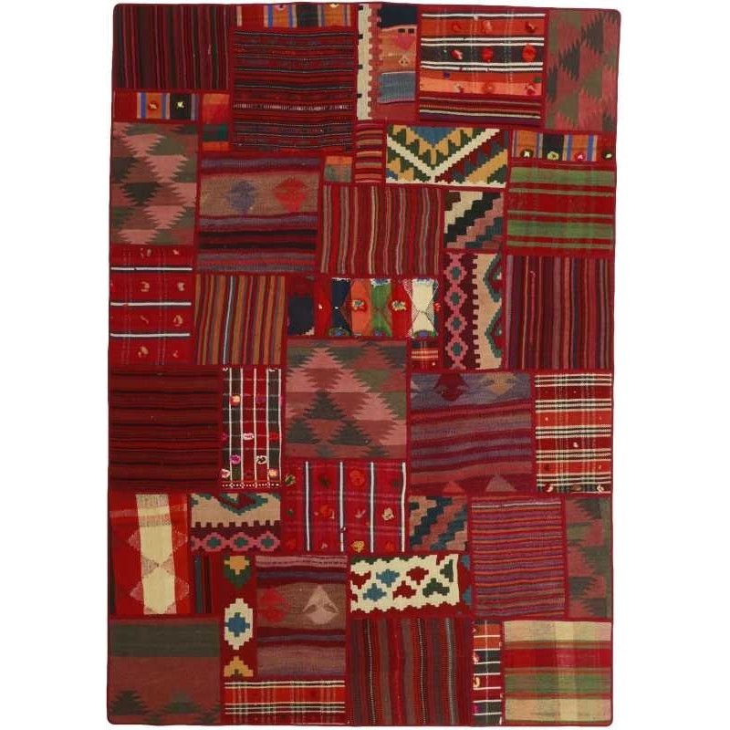 tappeto persia tekkeh kelim cm 161x231