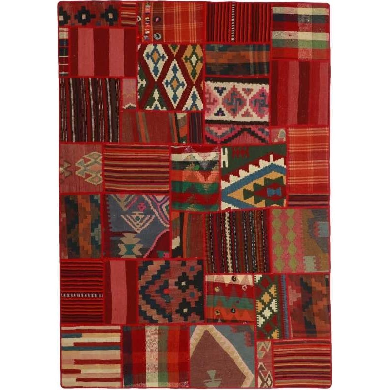 tappeto persia tekkeh kelim cm 161x231