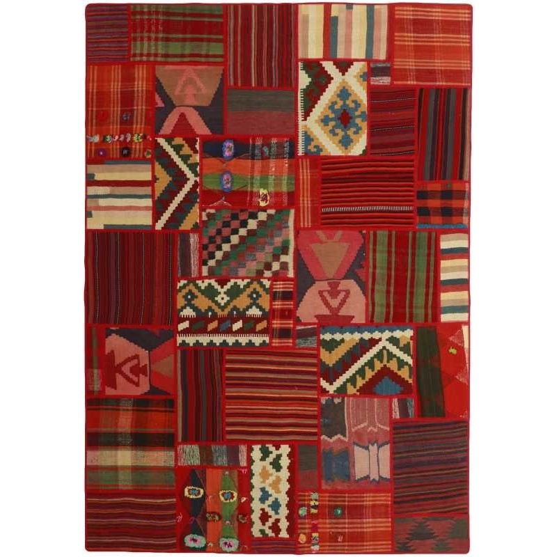tappeto persia tekkeh kelim cm 161x231