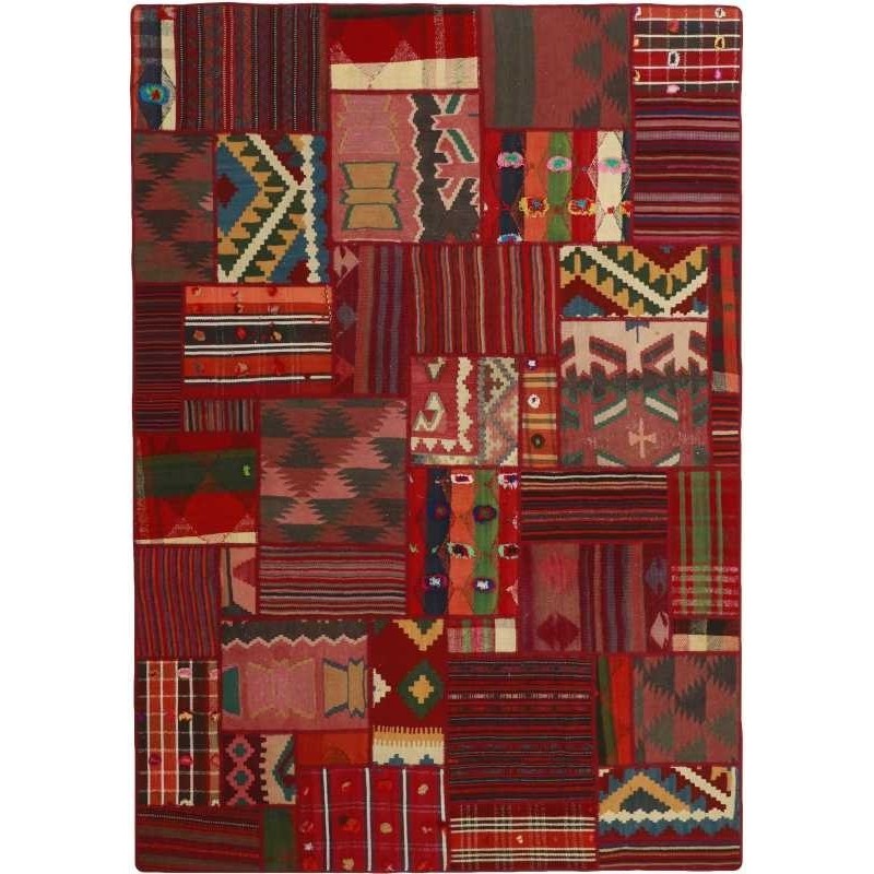 tappeto persia tekkeh kelim cm 161x231