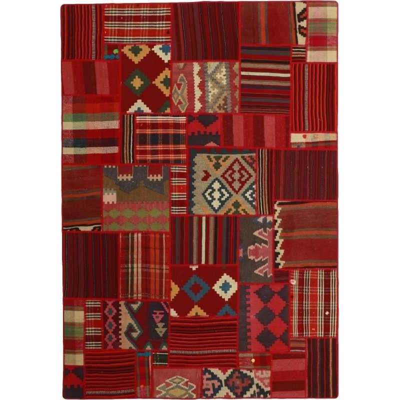 tappeto persia tekkeh kelim cm 161x231